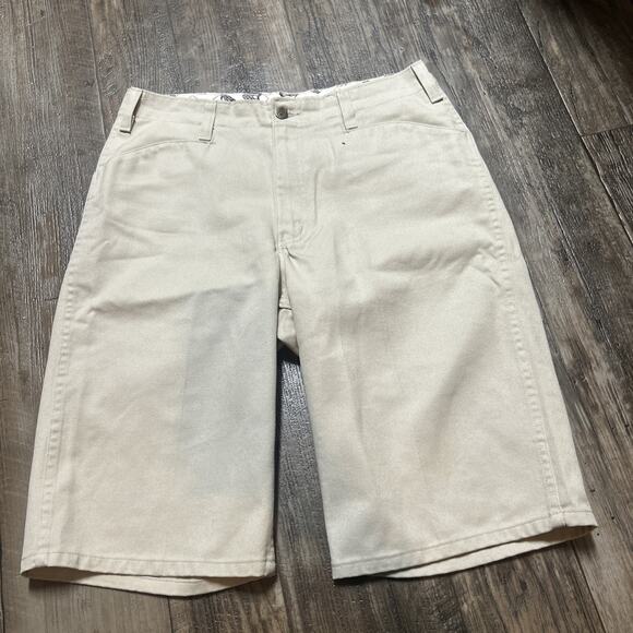 VTG Ben Davis Work Shorts Men 33 Utility Carpenter Canvas Workwear - Picture 3 of 7